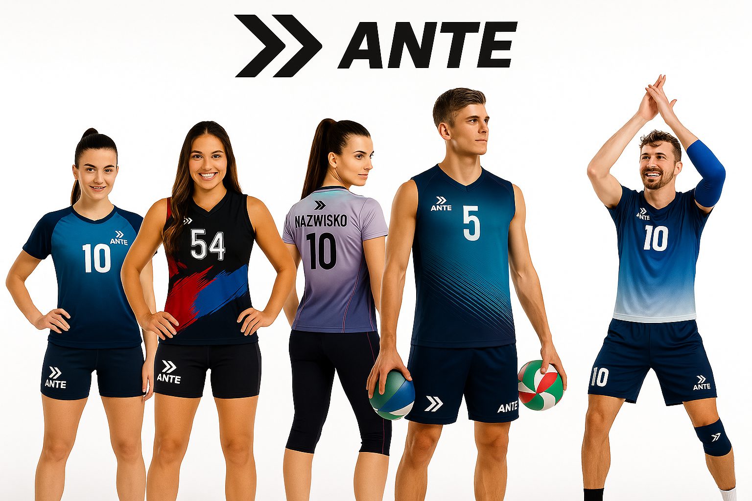 Stroje Sportowe dla klubów i drużyn ANTE SPORT 