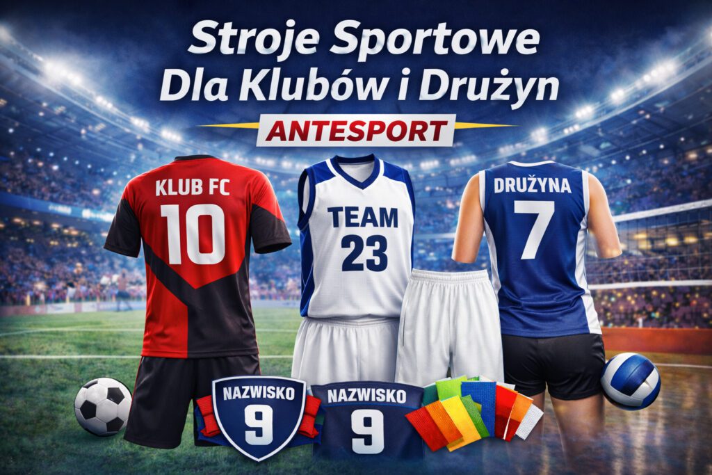 Stroje sportowe dla druzyn