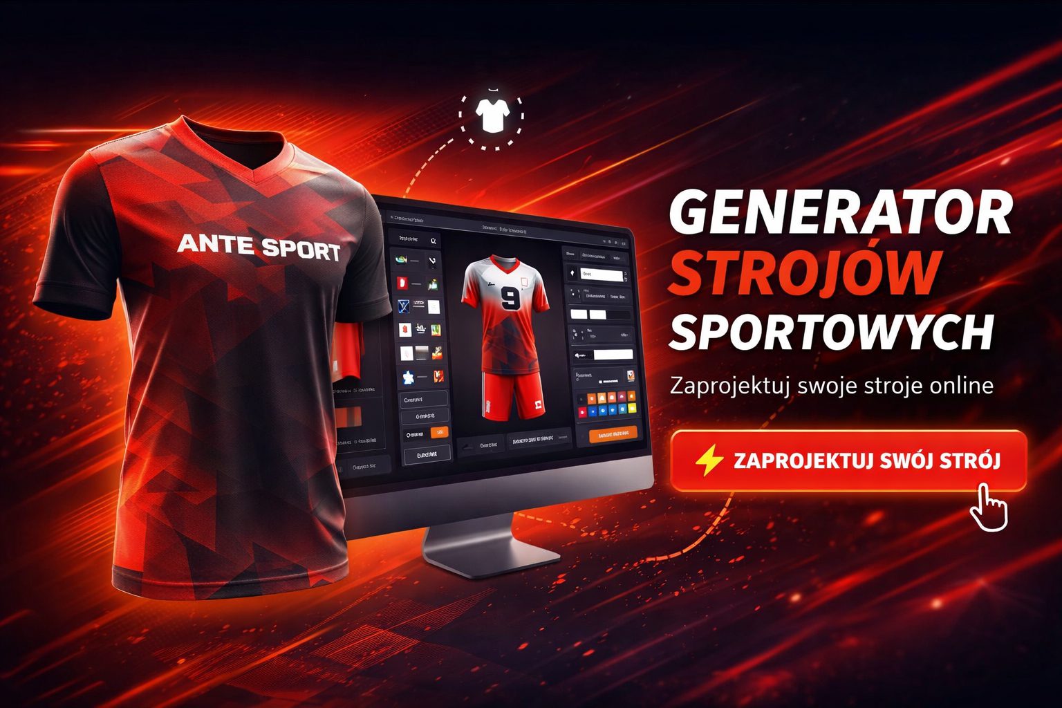 Generator Strojów Sportowych online ante sport