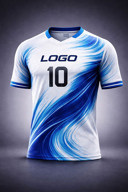 Koszulka Piłkarska z nadrukiem pesronalizowana z logo generator koszulek z nadrukiem